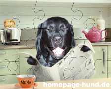 10 Teile Online Puzzle Hund